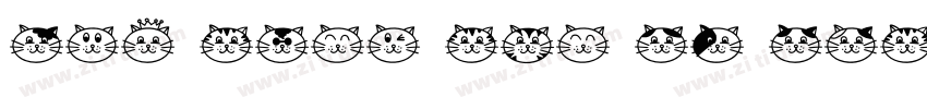 Rix Cute Cat PM KSCp字体转换